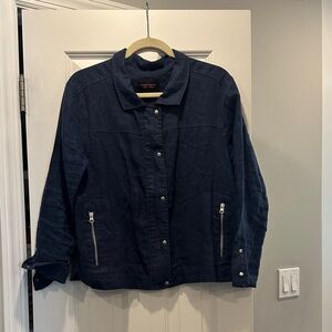 Hamptonite New York Dark Blue Jean Jacket in great condition
